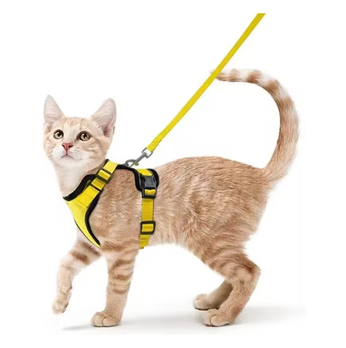 NightPaw Escape-Proof Cat Harness & Lead Set - Reflective Vest Style